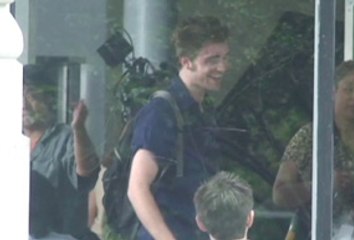 Robert Pattinson au boulot