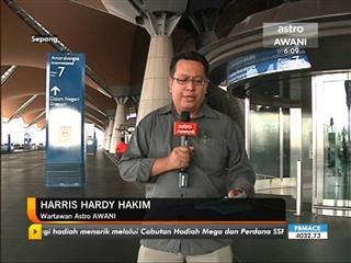 Mayat mendiang Claudia tiba di KLIA