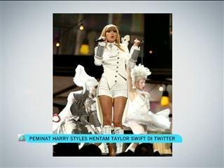 Peminat Harry Styles hentam Taylor Swift di Twitter