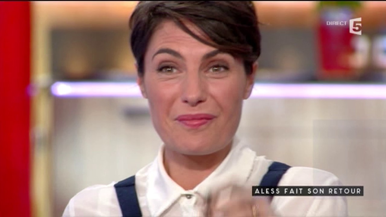 Alessandra Sublet émue après une surprise de son mari