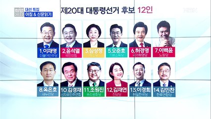 [희망 2022대선특보] 아침&매일경제