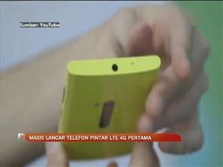 Maxis lancar telefon pintar LTE 4G pertama