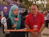 Persiapan rumah terbuka Tahun Baru Cina