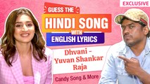 Dhvani Bhanushali & Dhanush's Rowdy Baby Fame Yuvan Shankar Raja's Most Candid Conversation | Candy