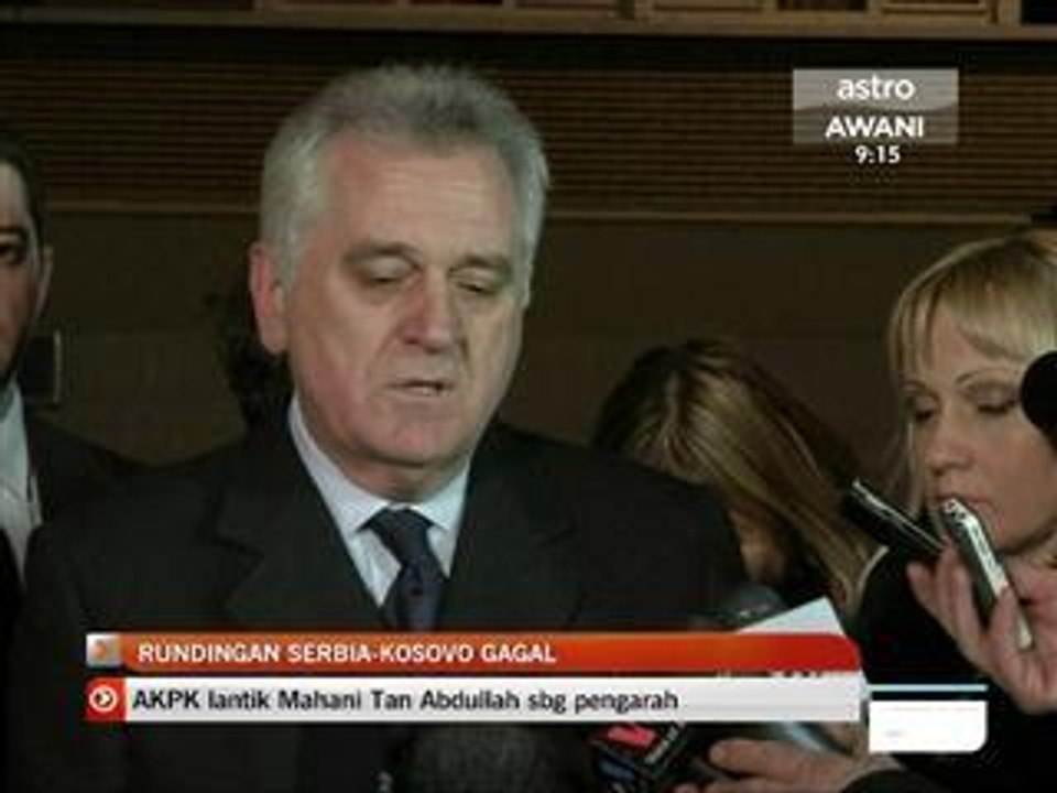 Rundingan Serbia - Kosovo gagal