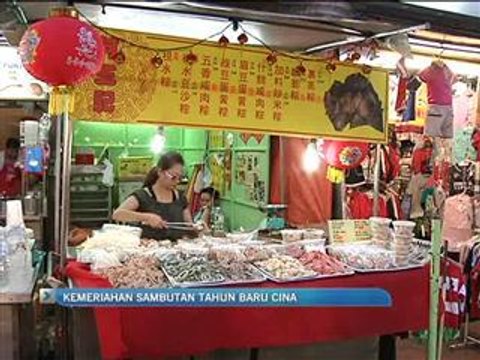Kemeriahan menjelang Tahun Baru Cina