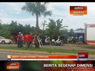 Mayat lelaki ditemui terapung
