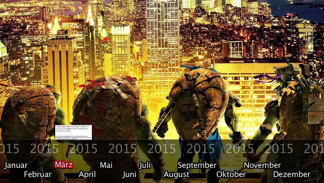 Was bisher geschah... alle wichtigen News zu 'Teenage Mutant Ninja Turtles 2' auf einen Blick!