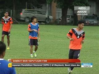 Nazmi mula latihan bersama PKNS