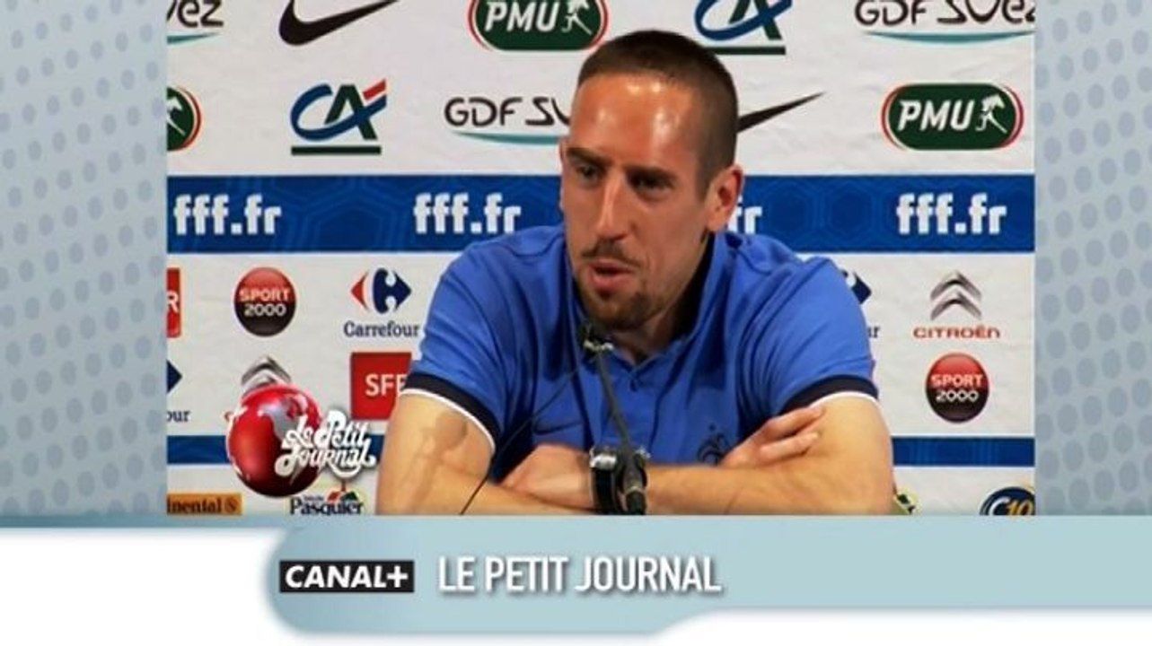 Zapping 30/05 : cours de français avec Franck Ribéry