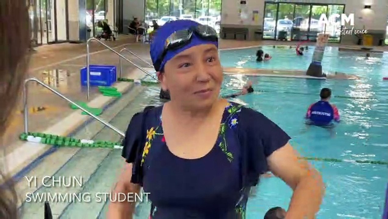 Active in the pool