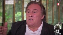 Le zapping du 27/11 : Gérard Depardieu : « Les Alcooliques Anonymes, c’est de la merde »