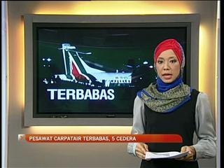 Pesawat Carpathir terbabas, 5 cedera