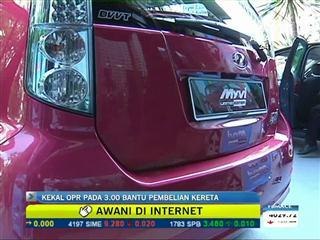 Kekal OPR pada 3.00 bantu pembelian kereta