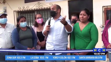 Ministro de Educación inaugura importante proyecto en Yamaranguila, Intibucá