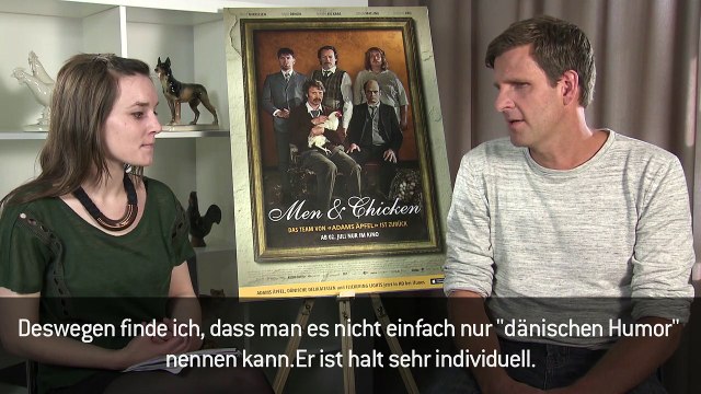 FILMSTARTS-Interview zu Men & Chicken mit Mads Mikkelsen und Anders Thomas Jensen