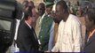 French President met Mali's interim leader Traore