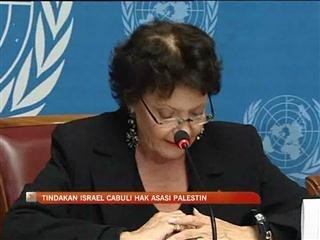 Tindakan Israel cabuli hak asasi Palestin