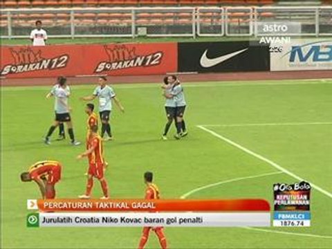 Selangor tewas 0-2 kepada ATM, percaturan gagal