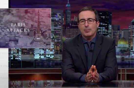 John Oliver revient avec humour sur la chute de Shy'm