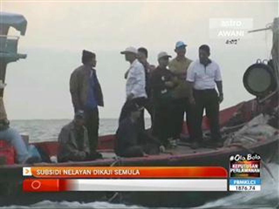 Subsidi nelayan dikaji semula