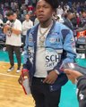 DaBaby gets Kyrie Irving's jersey after he scores 50 points against the Hornets