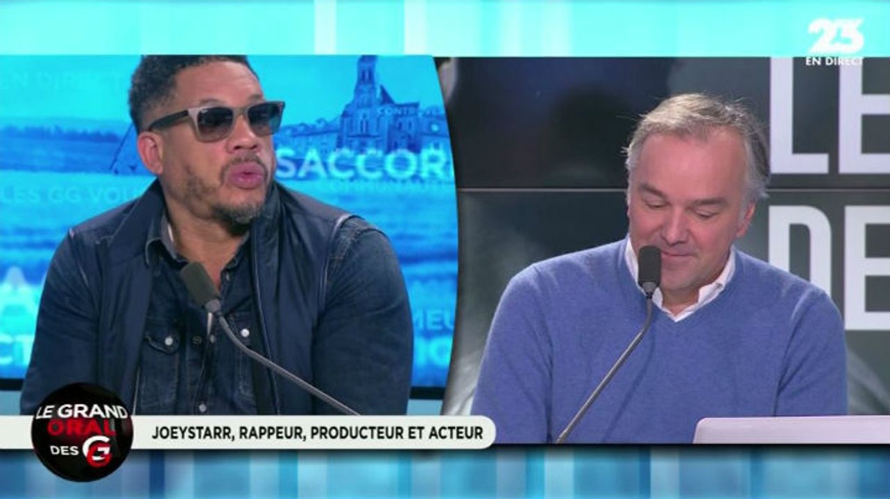 Les Grandes gueules : JoeyStarr parle de Cyril Hanouna