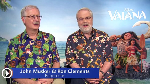 FILMSTARTS-Interview zu Vaiana mit Lina Larissa Strahl, Andreas Bourani, John Musker & Ron Clements
