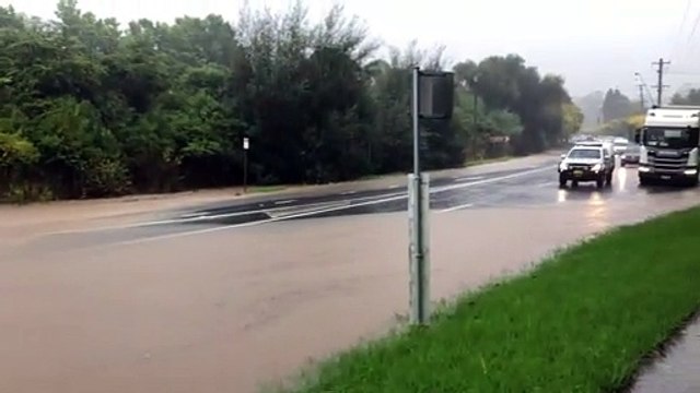 Flooding through Bowral, NSW township | March 9, 2022 |Illawarra Mercury