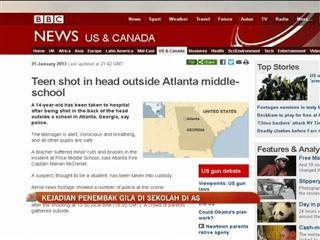 Lagi insiden tembak murid sekolah di Amerika