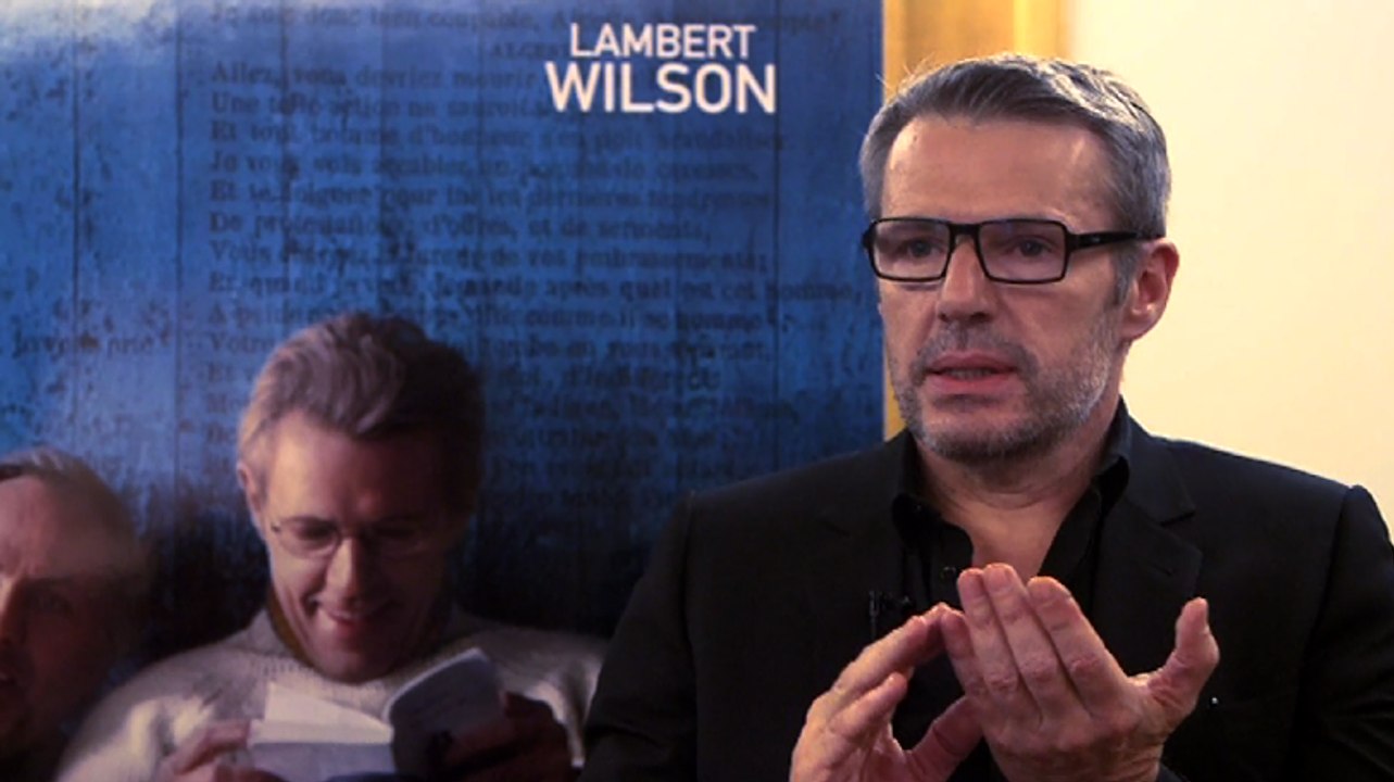 Alceste à bicyclette : interview de Lambert Wilson