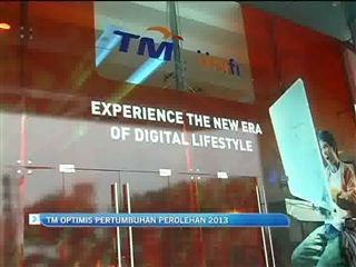TM optimis pertumbuhan perolehan 2013