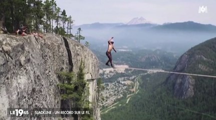 Le zapping du 13/08 : Un funambule perd l’équilibre à 290 mètres du sol… sans sécurité !
