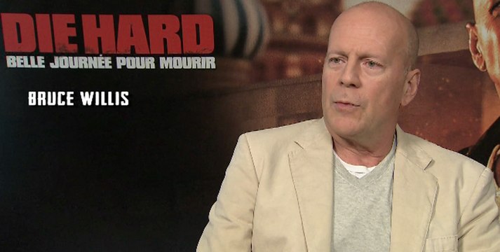 Die Hard 5 : l'interview de Bruce Willis et Jai Courtnay