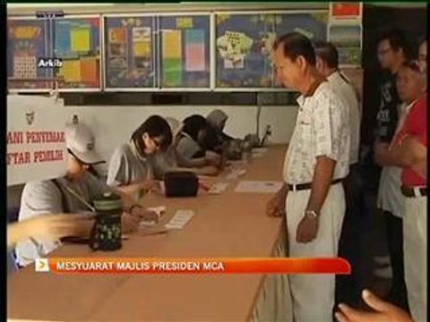 Mesyuarat Majlis Presiden MCA