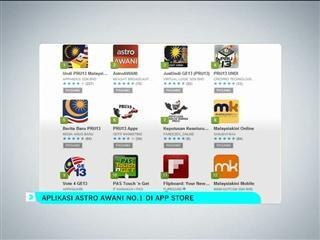 Aplikasi Astro Awani No. 1 di App Store