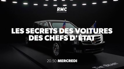 Les secrets des voitures des chefs d'Etat - rmc - 25 07 18