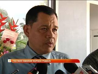FAS beri amaran kepada pemain Selangor