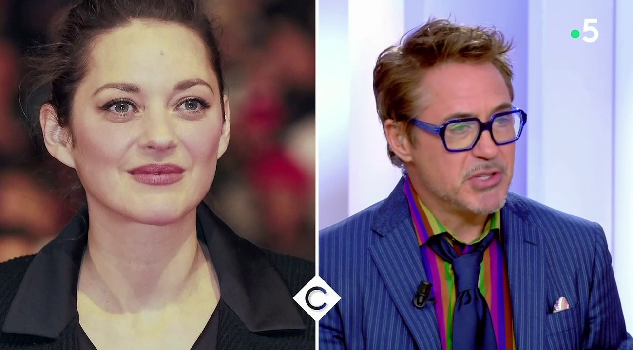 Zapping du 23/01 : Robert Downey Jr craque pour Marion Cotillard "C’est un trésor national"