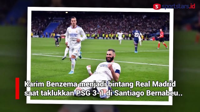 Depak PSG, Hattrick Benzema Lewati Rekor Legenda Real Madrid