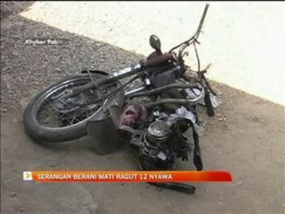 Serangan berani mati di Pakistan ragut 12 nyawa