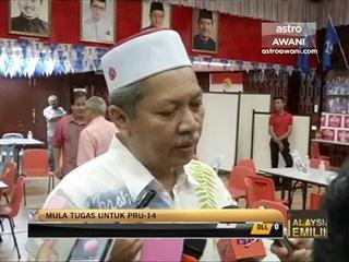 Mula tugas untuk PRU14