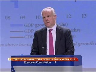 Zon Euro dijangka stabil separuh tahun kedua 2013