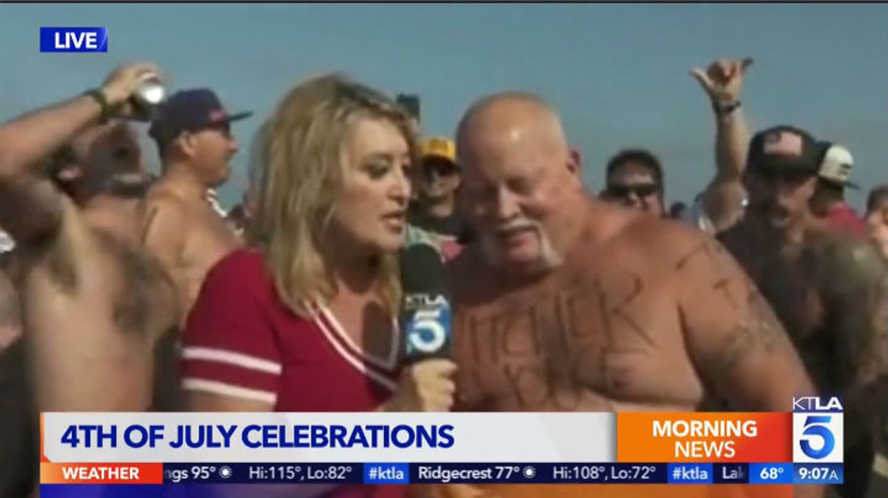 USA : Une journaliste se fait vomir dessus en plein direct