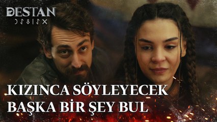 Akkız ve Batuga arasında kıskançlık rüzgarı - Destan 14. Bölüm