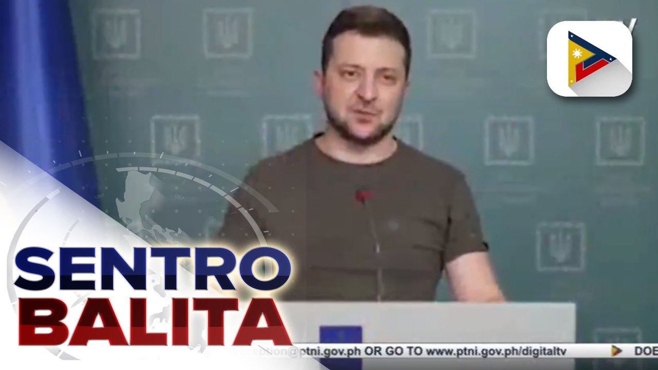 Ukrainian Pres. Zelenskyy, 'di na ipipilit na maging miyembro ng NATO ang Ukraine