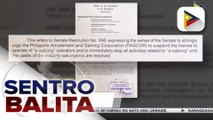 PNP at NBI, inatasan ng Palasyo na magsagawa ng malalimang imbestigasyon sa mga nawawalang sabungero; Mga posibleng paglabag ng e-sabong operators, pinasisilip sa PAGCOR