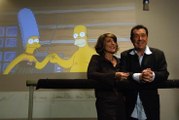 Interview des doubleurs de Homer et Marge Simpson