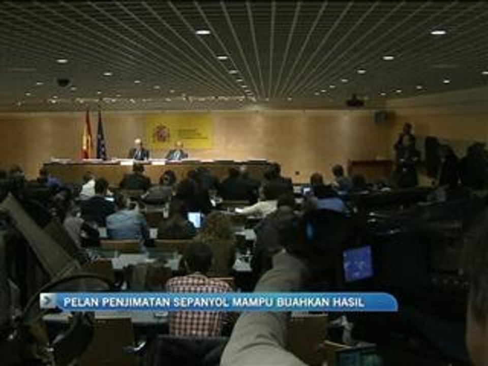 Pelan penjimatan Sepanyol mampu berhasil