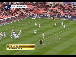 Man City edged Stoke 1-0 to advance to the 5th round of the FA Cup